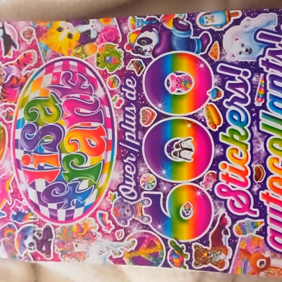 Lisa Frank 600 vintage stickers - Picture 1 of 1